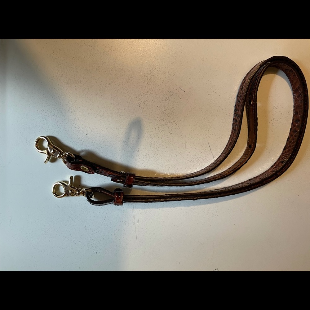 BRAHMIN Pecan Melbourne Replacement Shoulder Strap